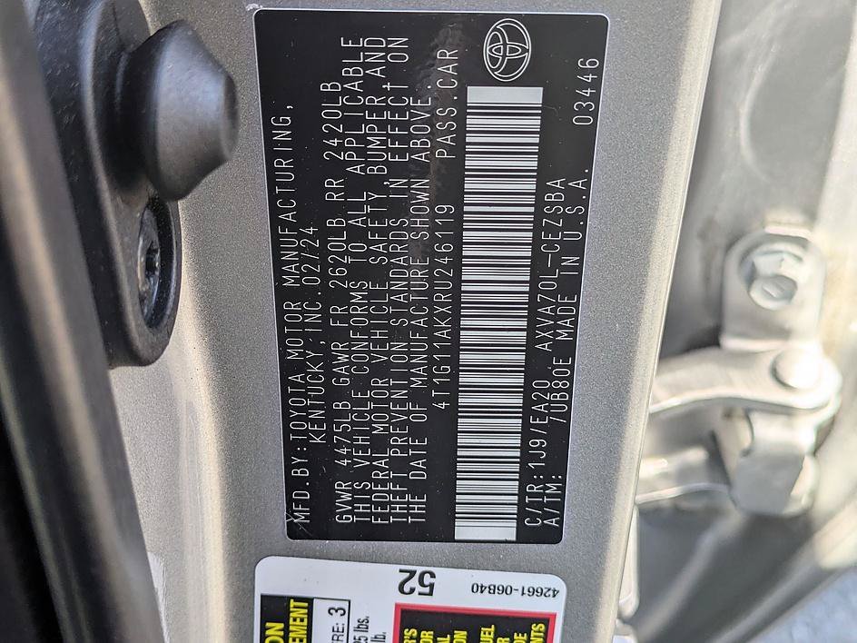 Used 2024 Silver Toyota SE image 31
