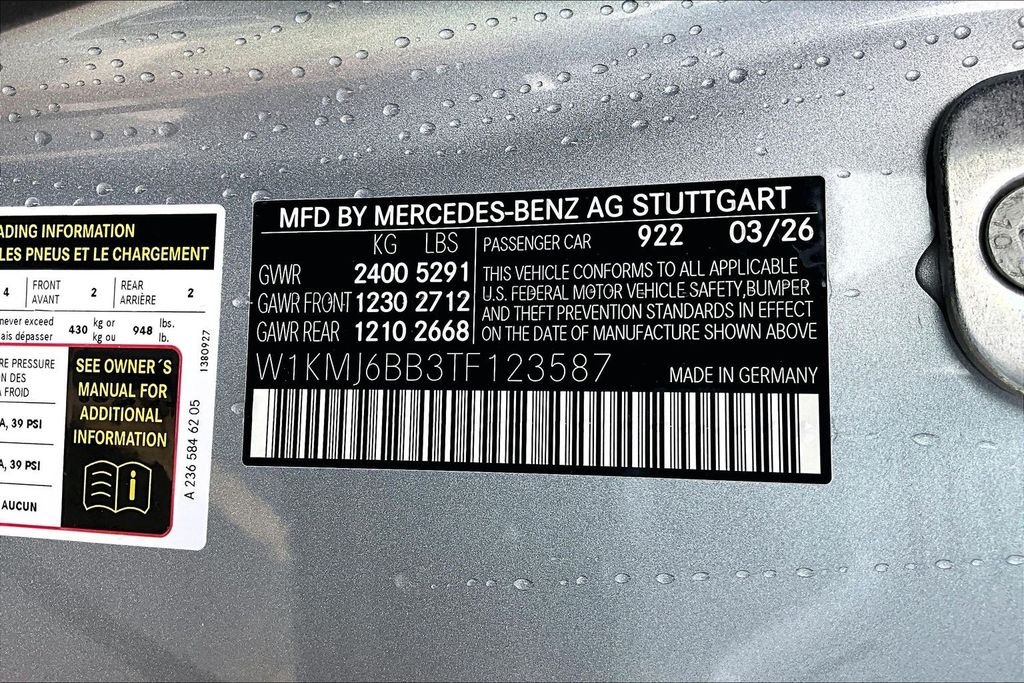 New 2026 Cirrus Silver Metallic Mercedes-Benz CLE 450 image 13