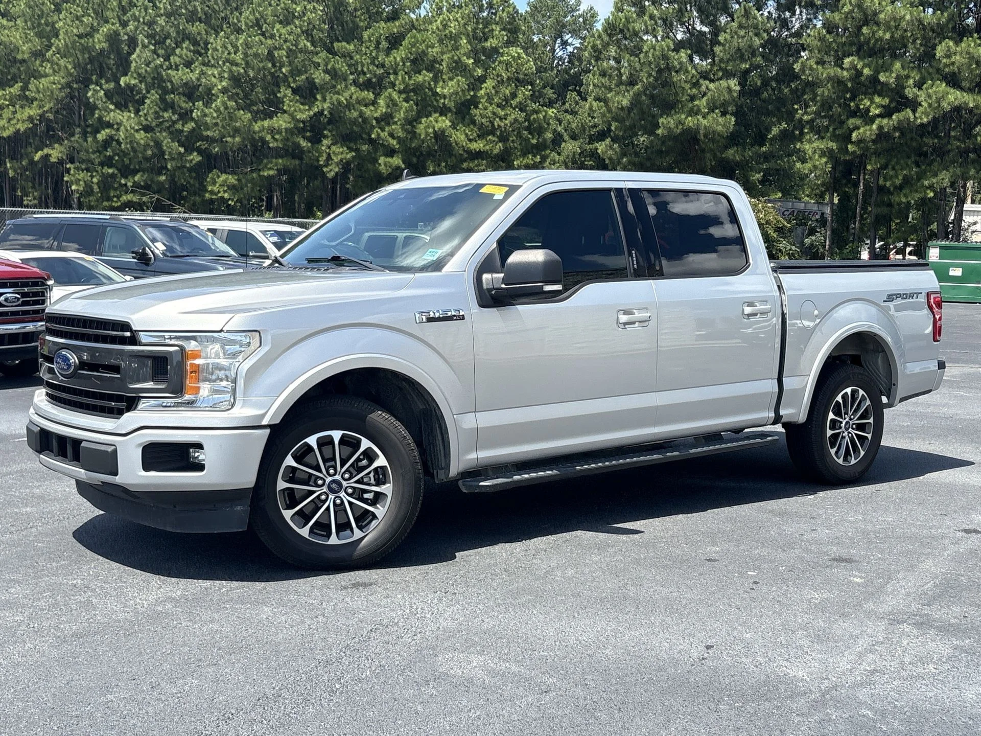 Used 2019 Ingot Silver Ford XLT image 1