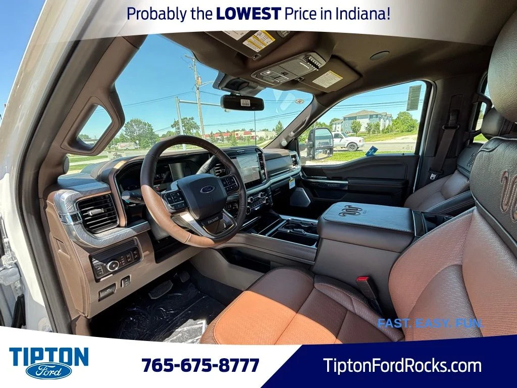 New 2026 Star White Metallic Tri-Coat Ford F-250® King Ranch® image 6
