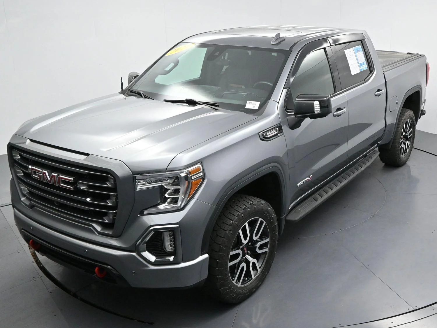 Used 2021 Satin Steel Metallic GMC AT4 image 43