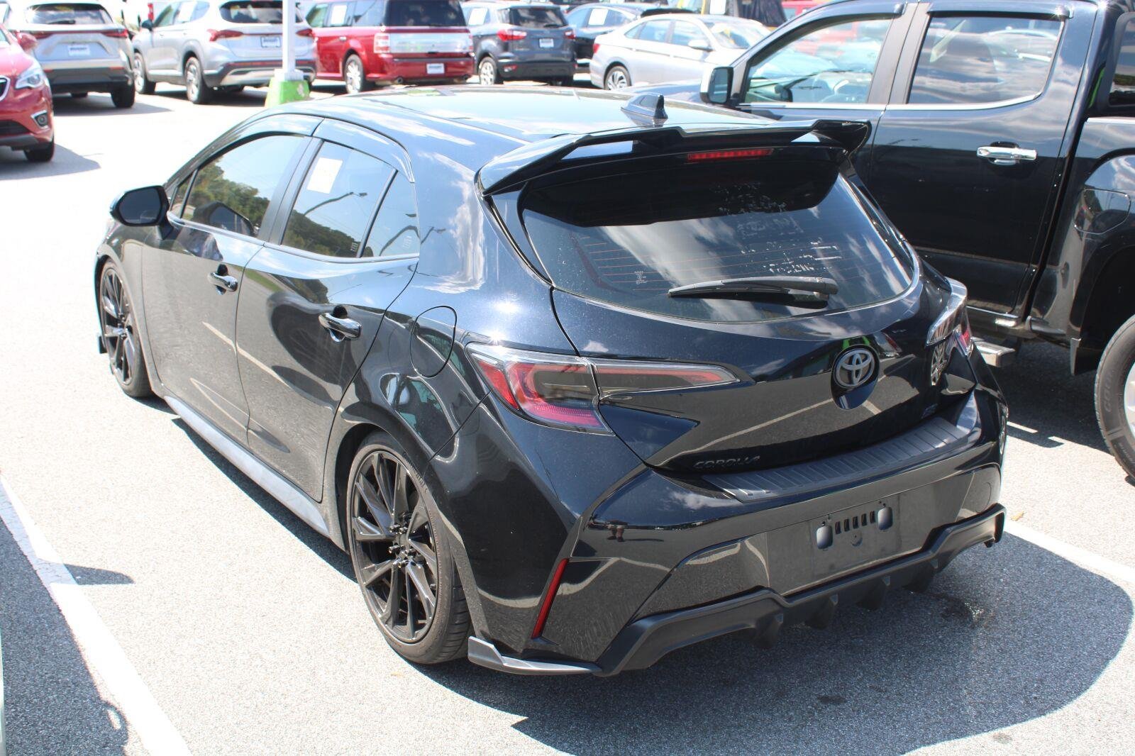 Used 2020 Midnight Black Metallic Toyota SE Nightshade Edition image 8