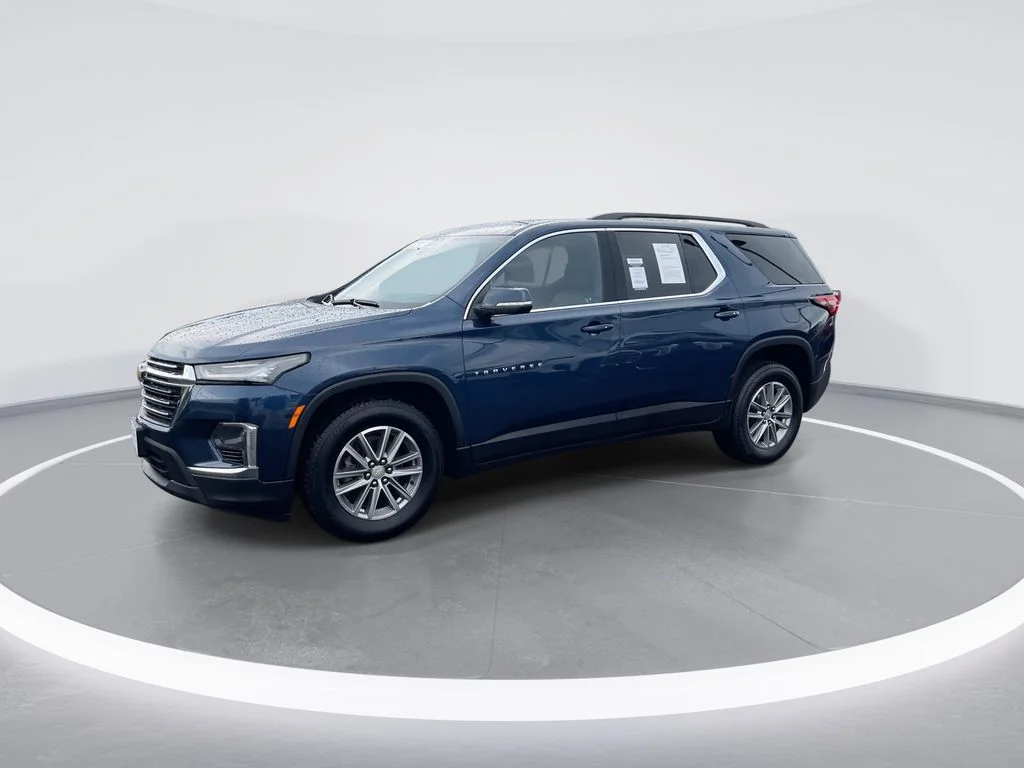 Used 2023 Blue Chevrolet LT Leather image 4