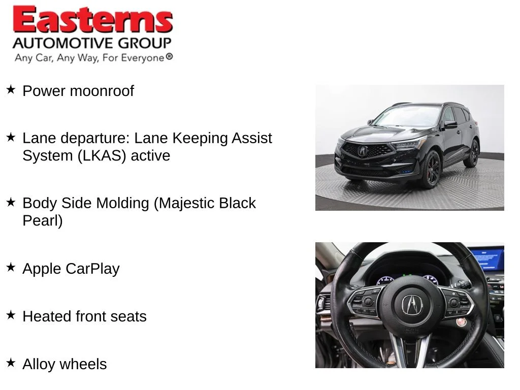 Used 2019 Black Acura Advance Package image 11