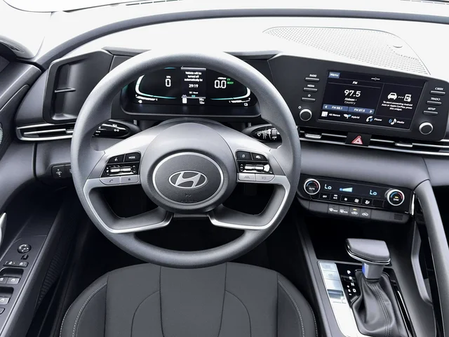 New 2026 Hyundai ELANTRA HYBRID Blue