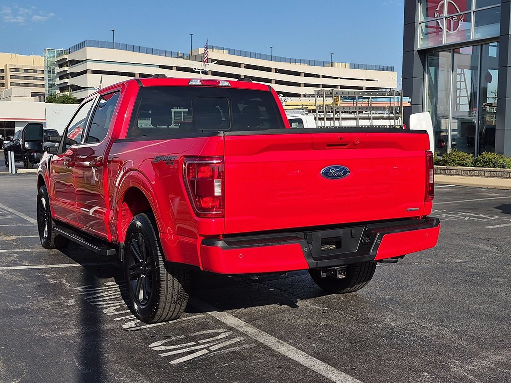 Used 2021 Race Red Ford Lariat image 7