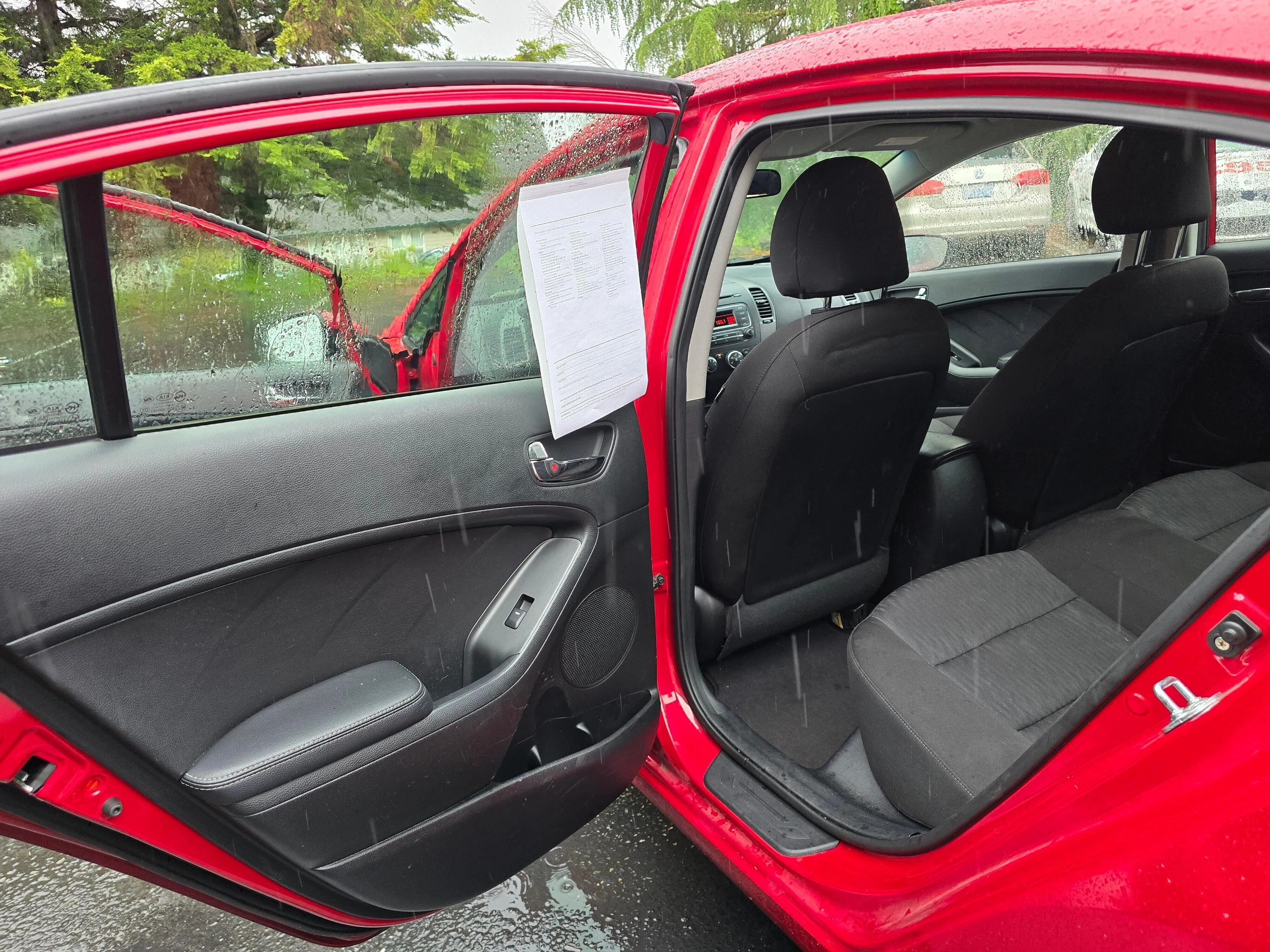 Used 2016 Crimson Red Metallic Kia LX image 9