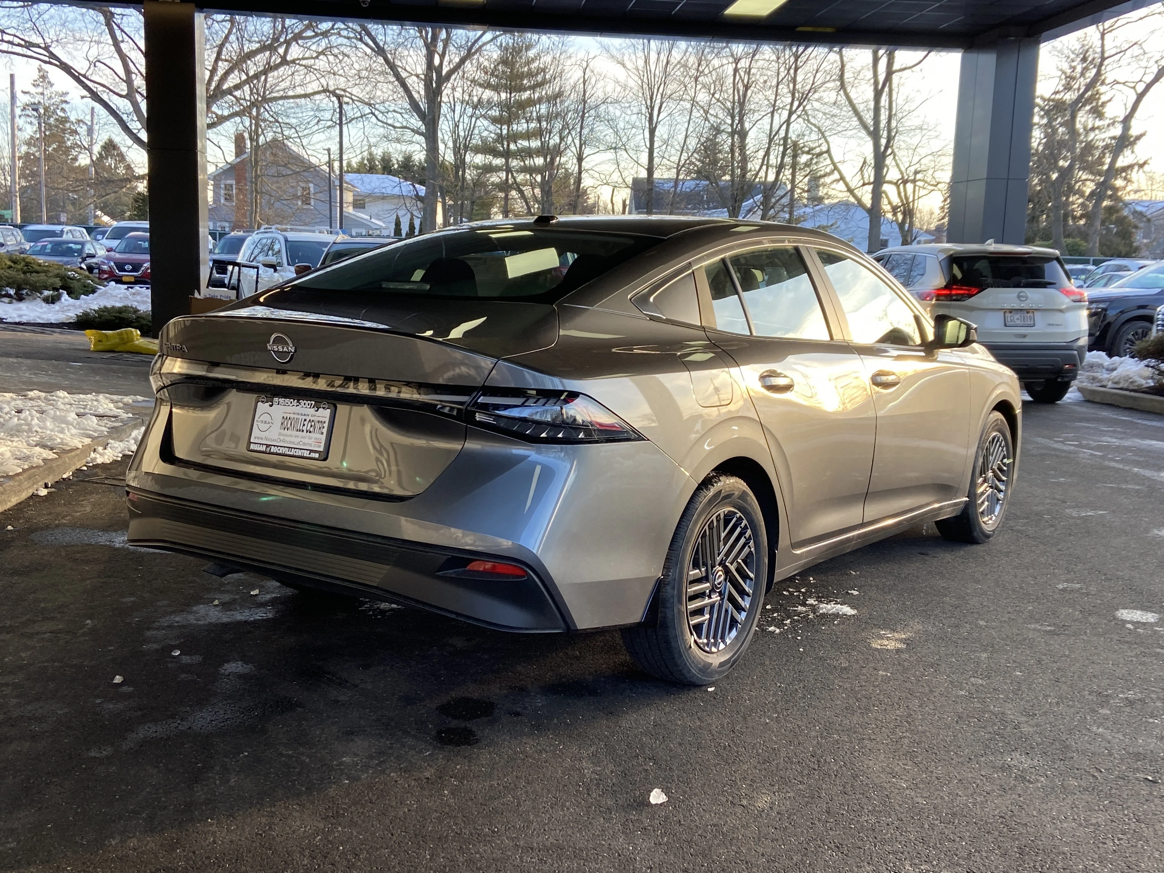 New 2026 Gun Metallic Nissan SV image 6