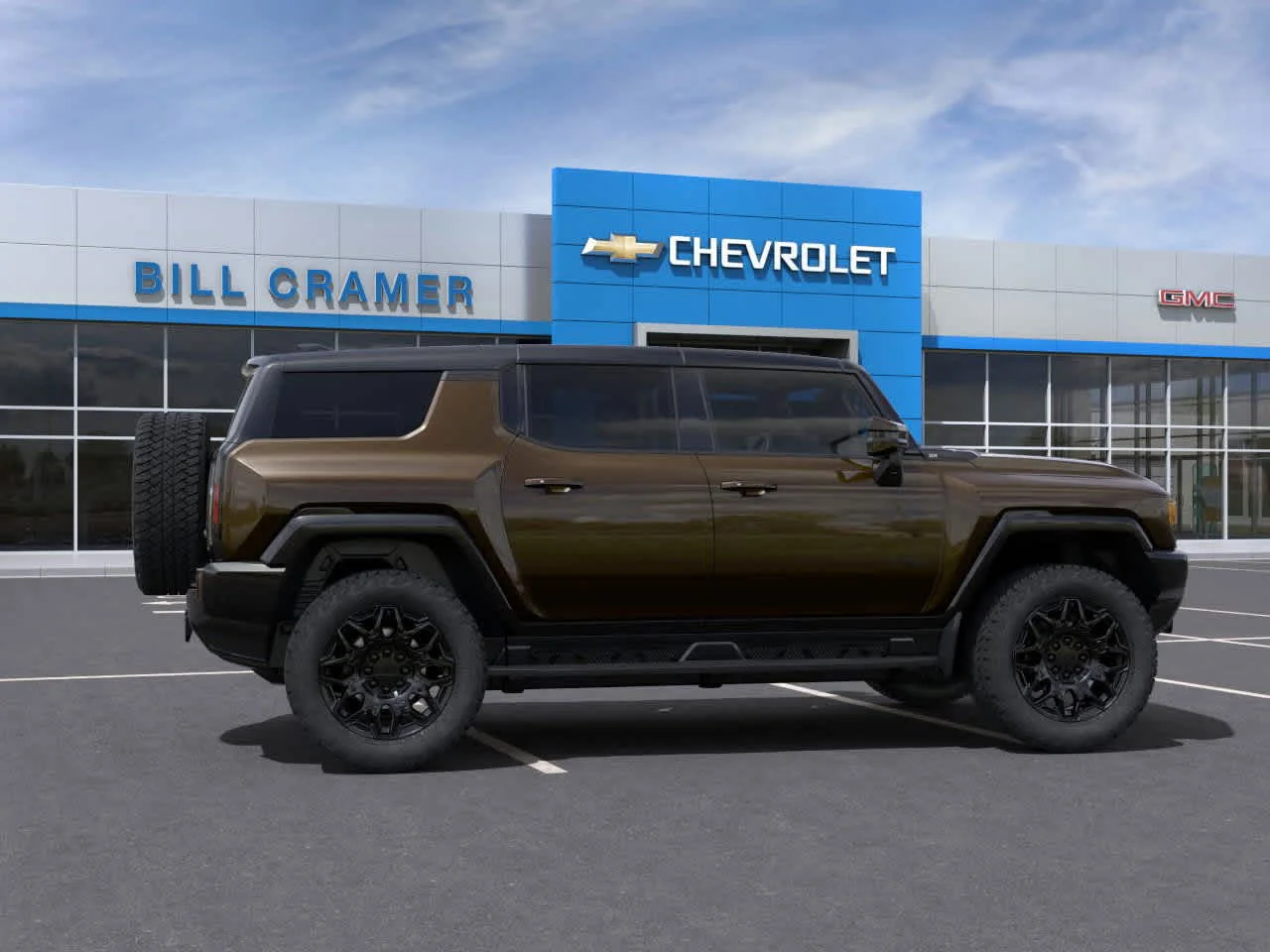 New 2025 Deep Aurora Metallic (Dark Bronze) GMC 3X image 5