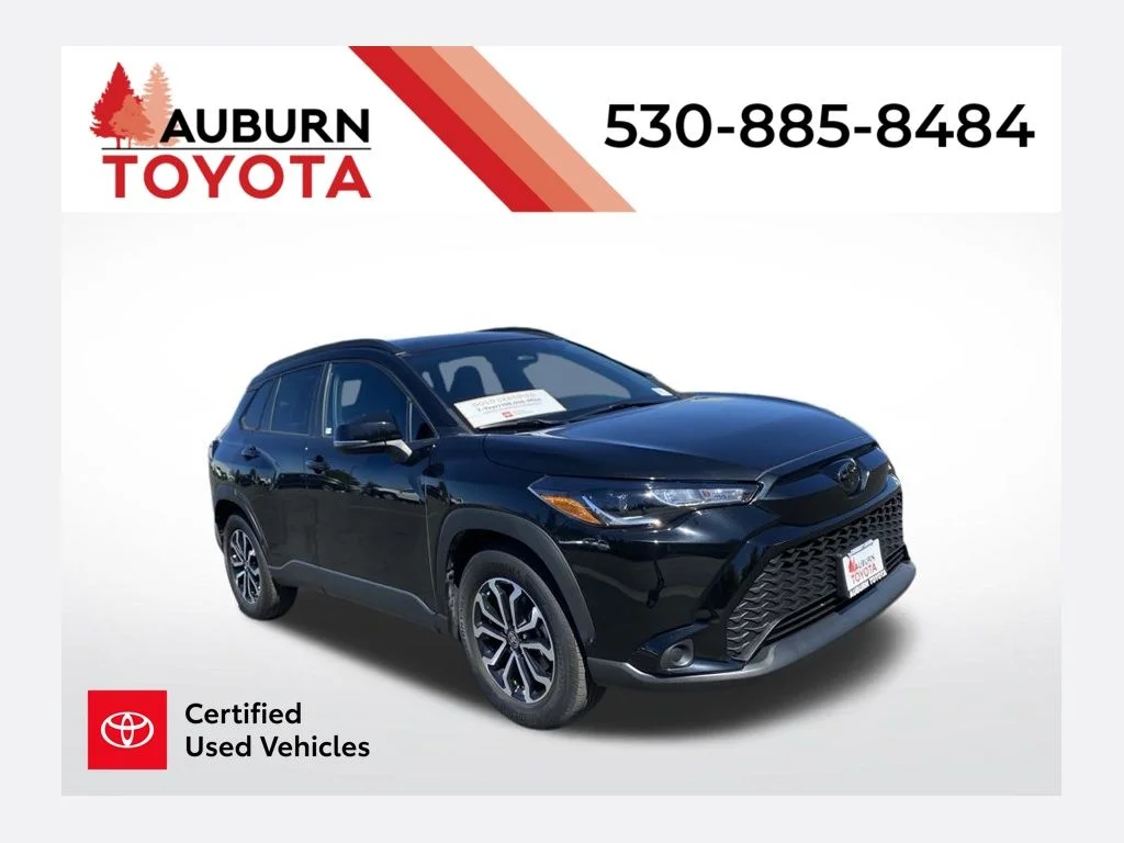 Certified Used 2024 Jet Black Toyota Hybrid SE image 1