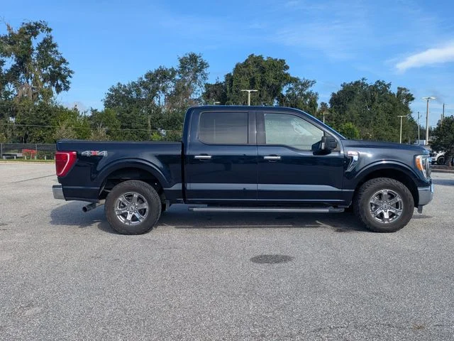 Certified Used 2021 Blue Ford XLT image 3