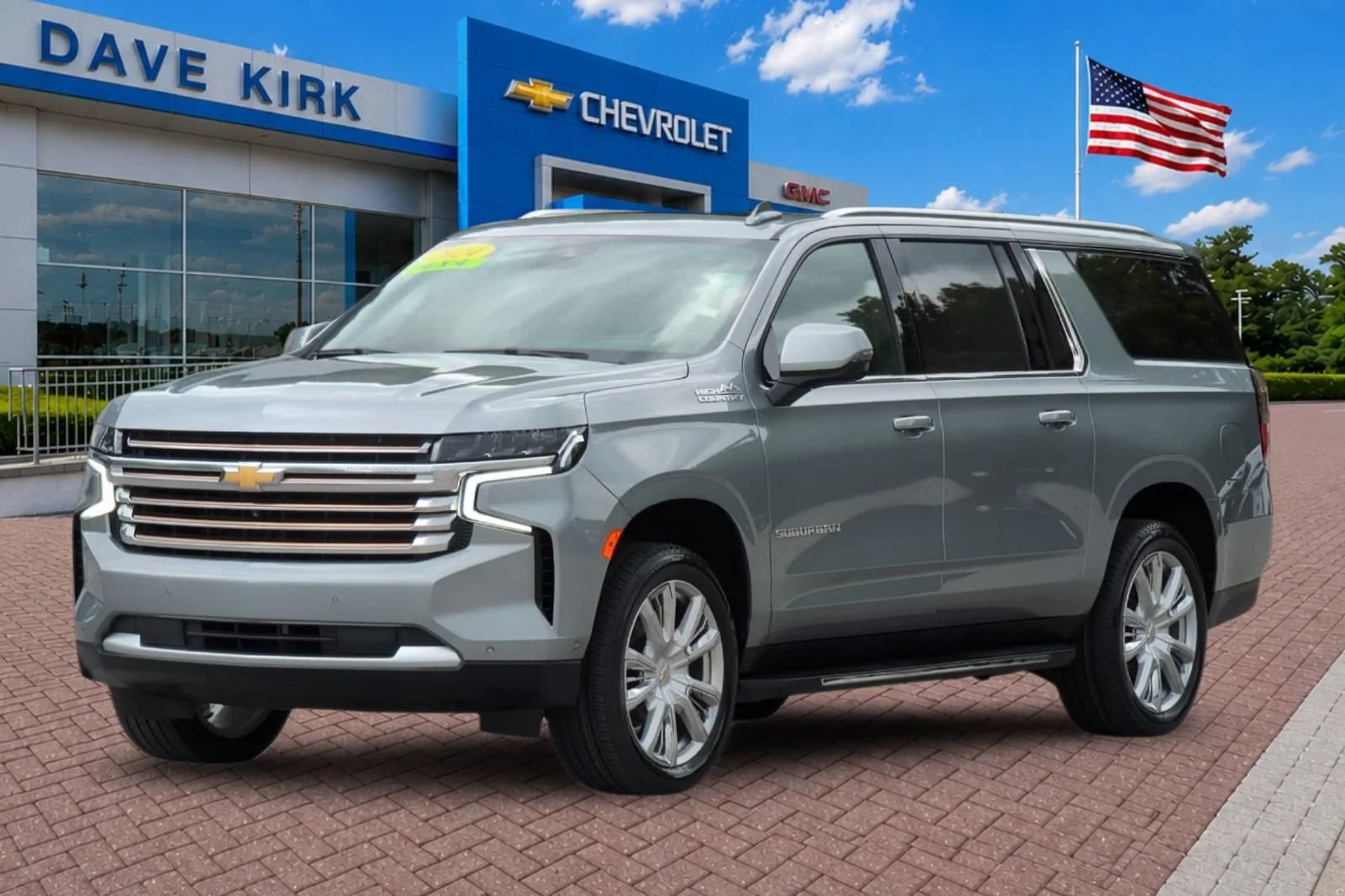 Used 2024 Sterling Gray Metallic Chevrolet High Country image 7