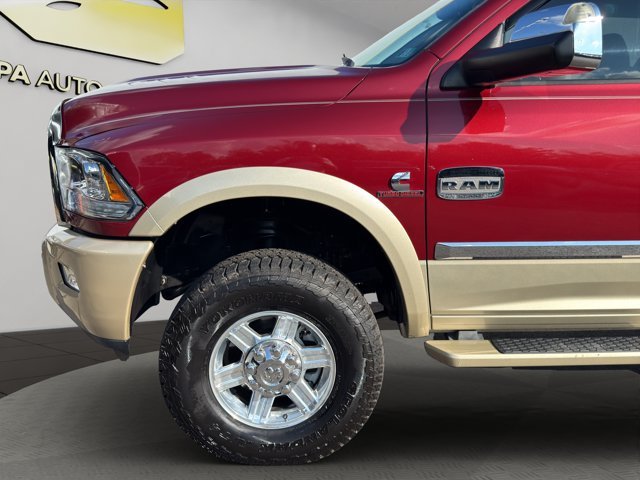 Used 2013 Deep Cherry Red Crystal Pearl Ram Laramie Longhorn image 23