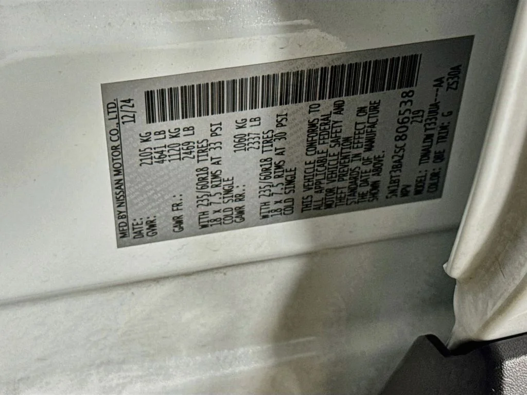 Certified Used 2025 White Nissan SV image 42