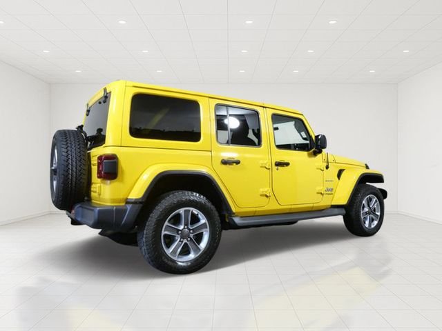 Certified Used 2019 Yellow Jeep Unlimited Sahara image 6