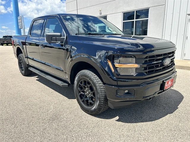 New 2026 Agate Black Metallic FORD XLT image 1
