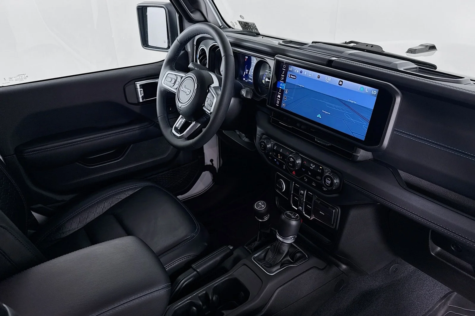 Used 2024 BRIGHT WHITE Jeep High Altitude image 16