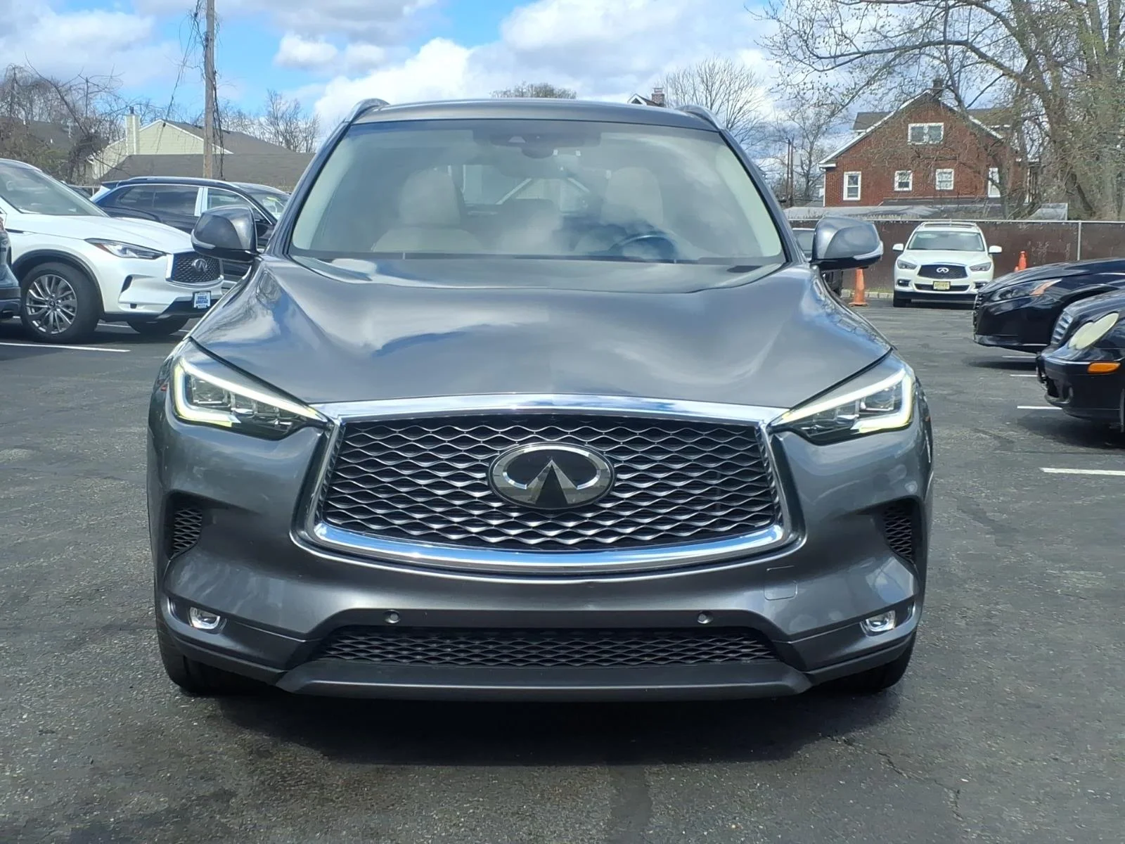 Certified Used 2020 Gray INFINITI Sensory image 3