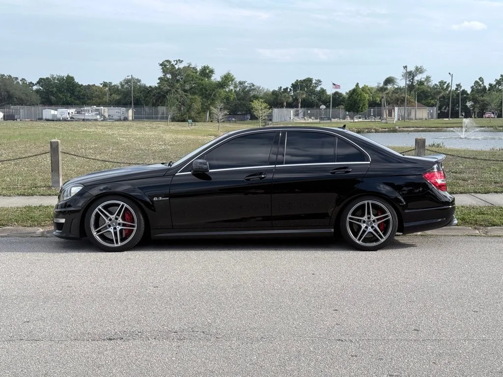 Used 2013 Black Mercedes-Benz C 63 AMG® image 2