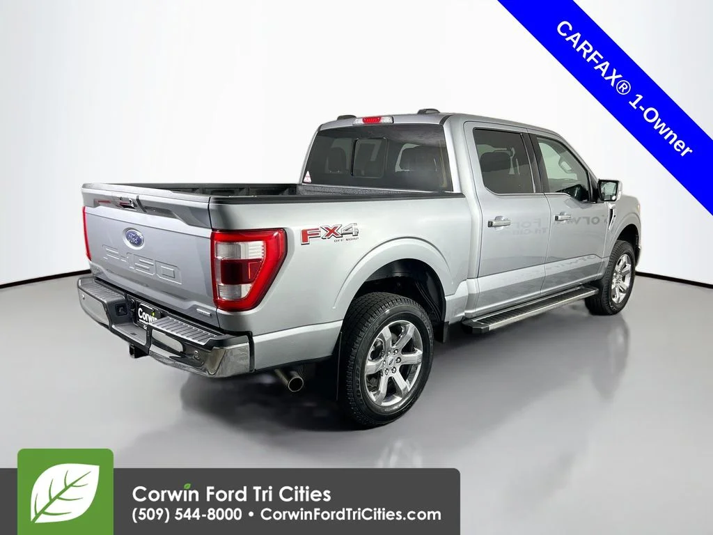 Certified Used 2022 Stone Gray Metallic Ford Lariat image 15