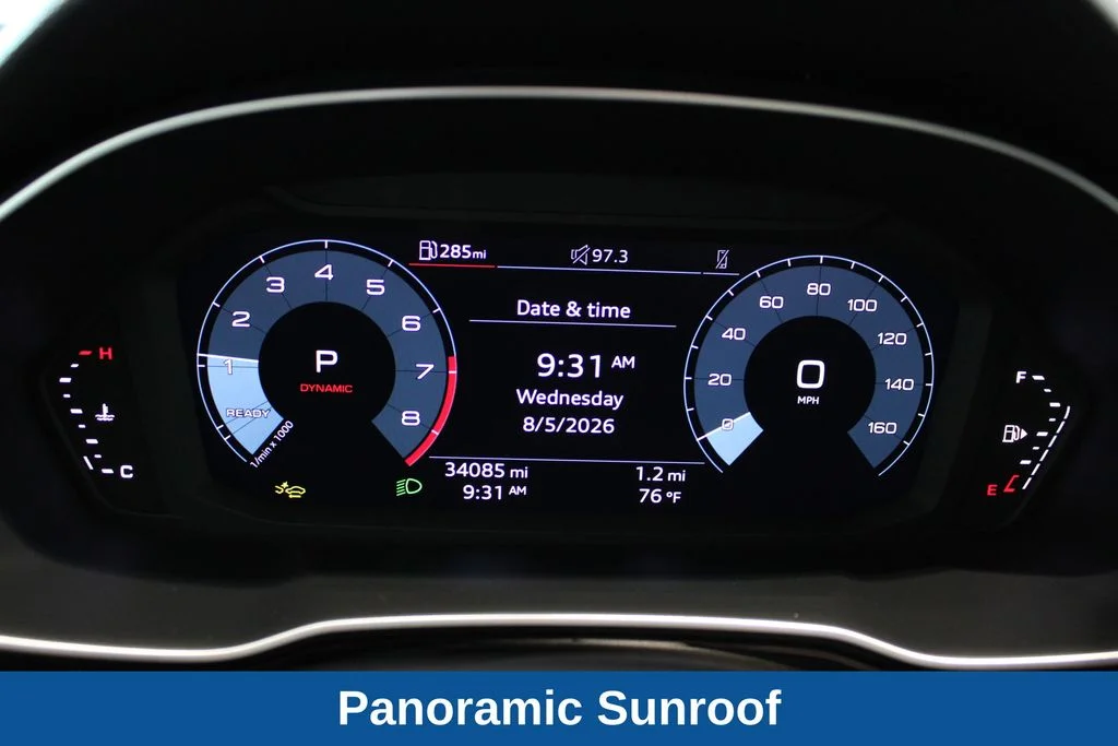 Used 2025 Chronos Gray Metallic Audi Premium image 5