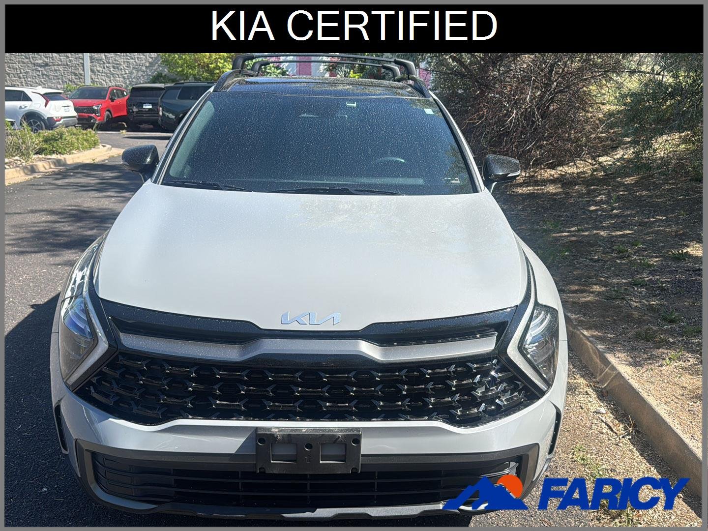 Used 2023 Wolf Gray KIA X-LINE image 1