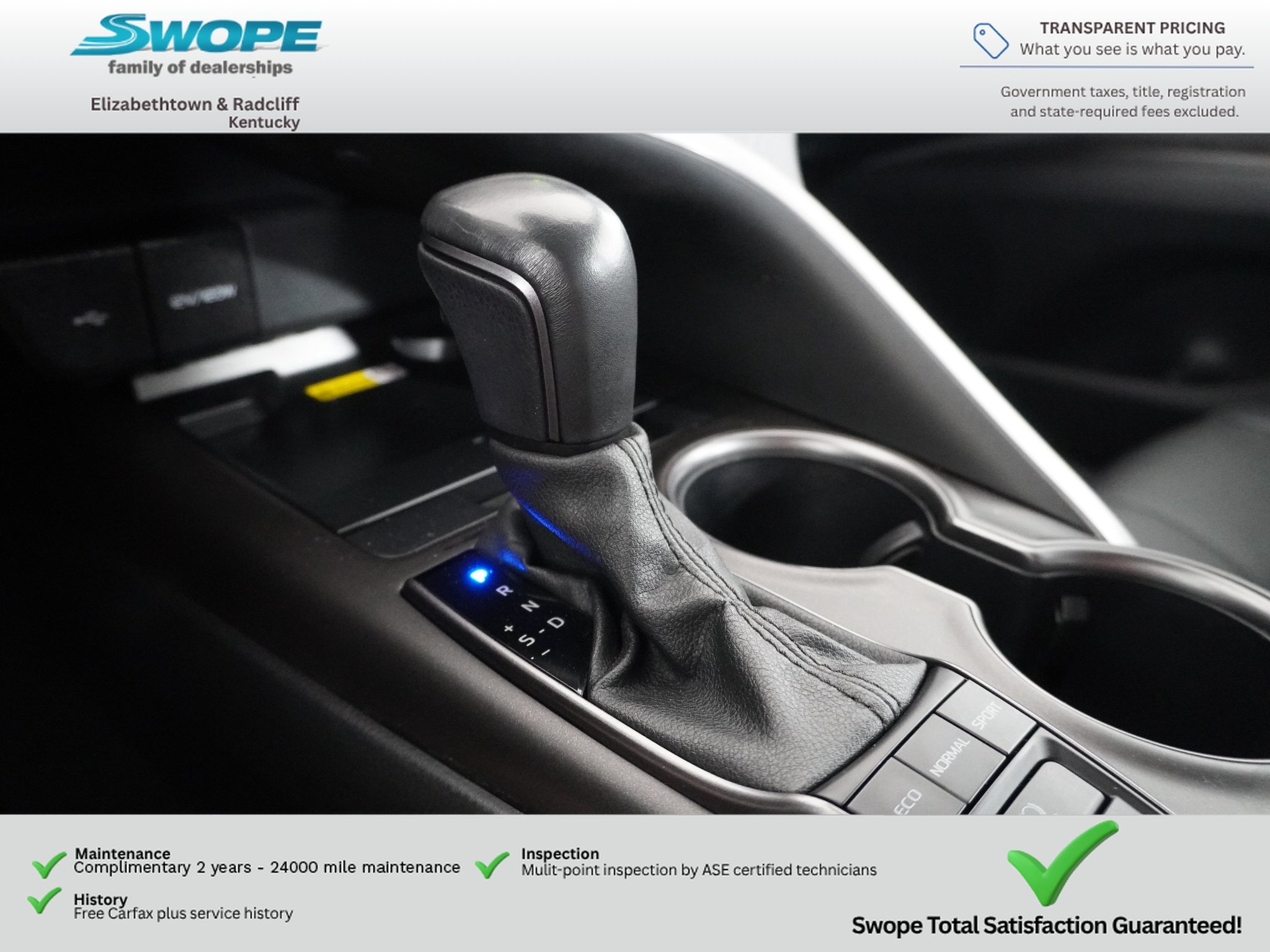 Used 2024 Midnight Black Metallic Toyota XSE image 24