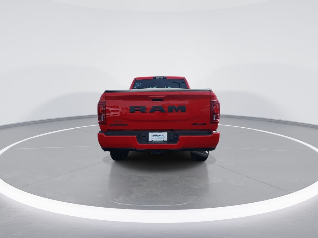 New 2026 Flame Red Clear-Coat Exterior Paint RAM Laramie image 7
