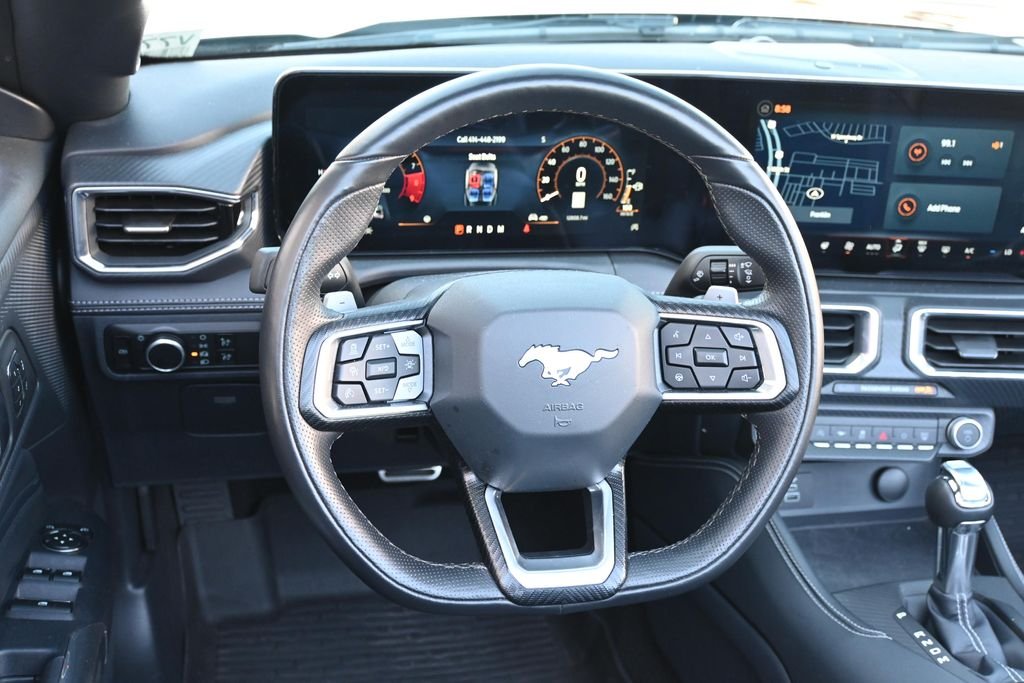 Used 2025 Shadow Black Ford GT Premium image 28