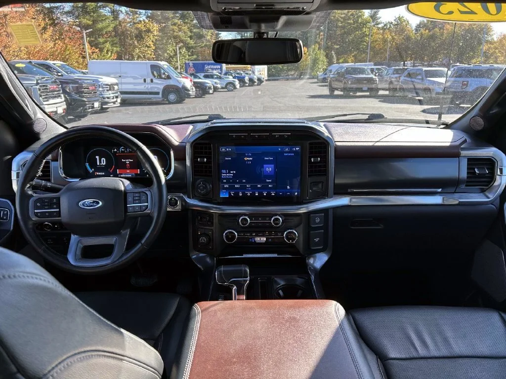 Used 2023 Black Metallic Ford Lariat image 22