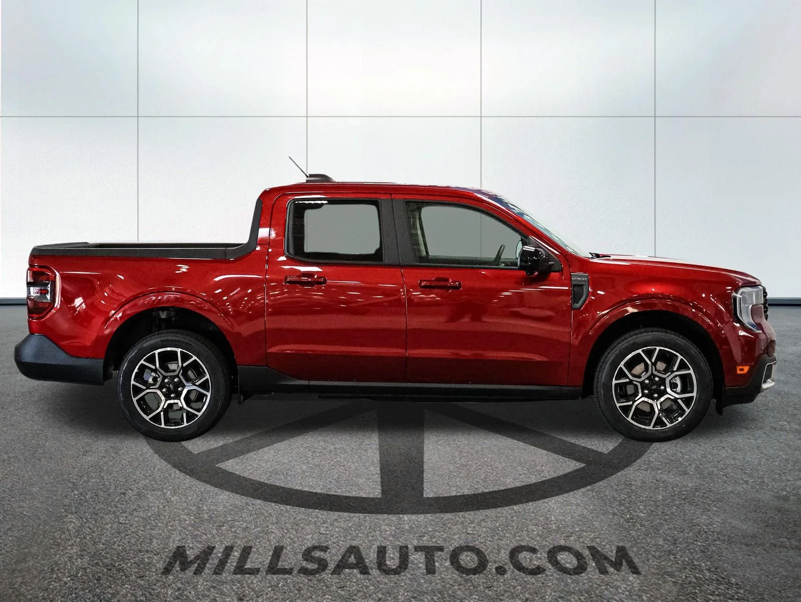 New 2026 Red Ford Lariat image 9