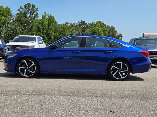 Used 2022 Blue Honda Sport image 2