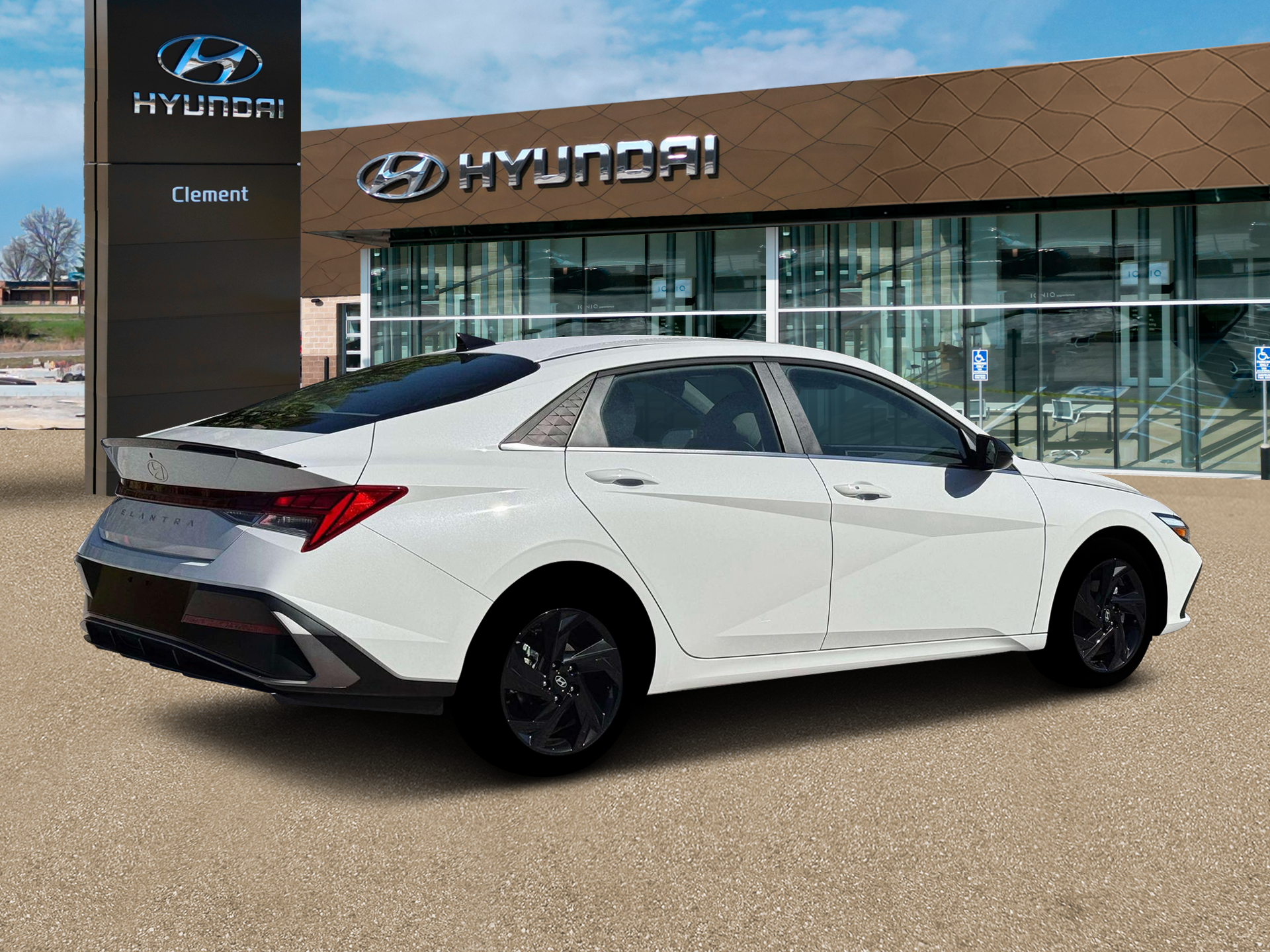 New 2026 White Hyundai SEL Sport image 8