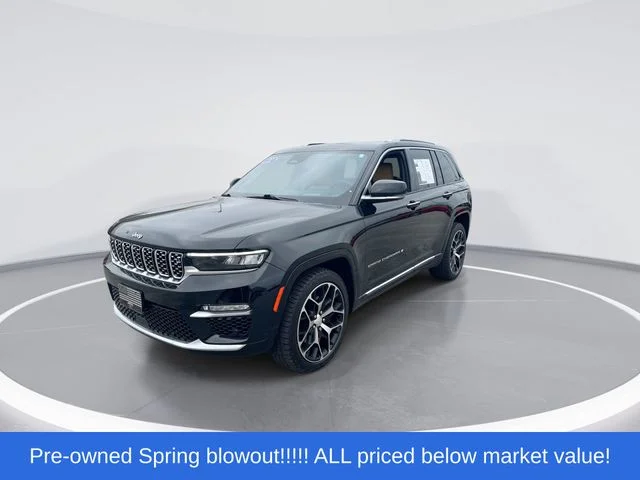 Used 2022 Black Jeep Summit Reserve image 4