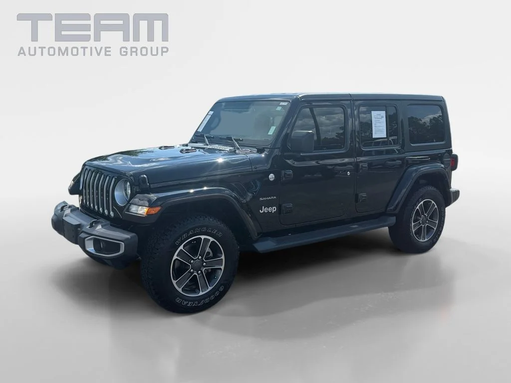 Used 2023 Black Jeep Sahara image 3