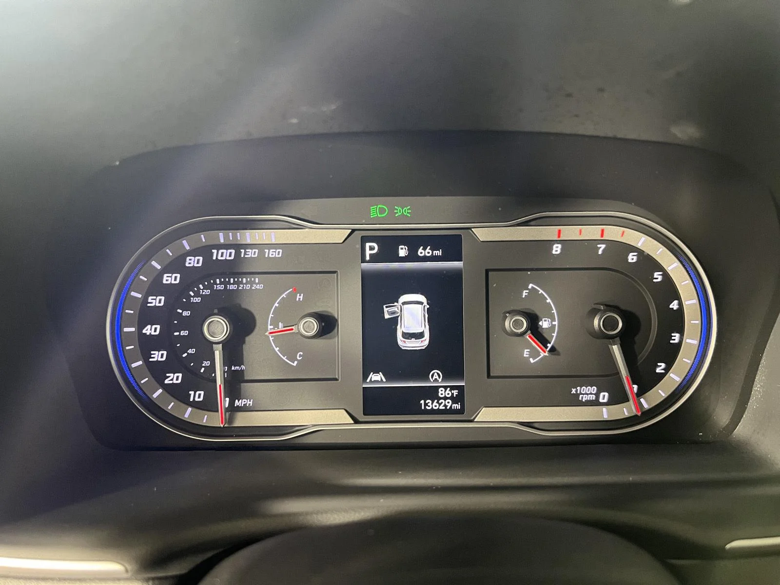 Used 2024 Intense Blue Hyundai SEL image 14