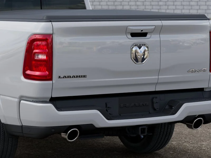 New 2026 Bright White Clear-Coat Exterior Paint RAM Laramie image 39