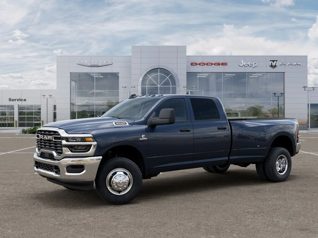 New 2026 Forged Blue Metallic Exterior Paint RAM Tradesman image 2