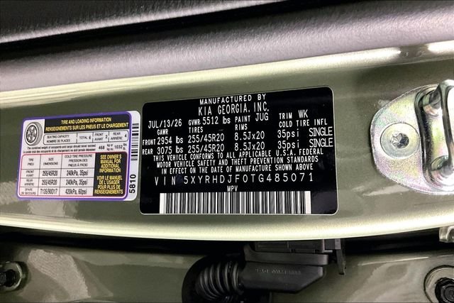 New 2026 Jungle Green Kia X-Line EX AWD image 8