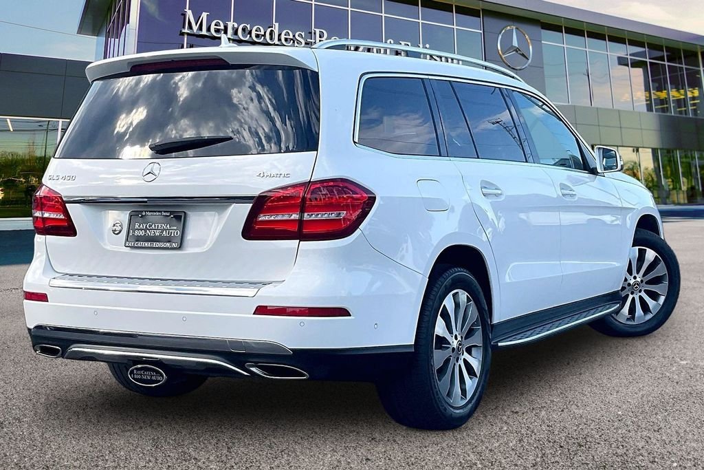 Used 2018 White Mercedes-Benz GLS 450 image 10