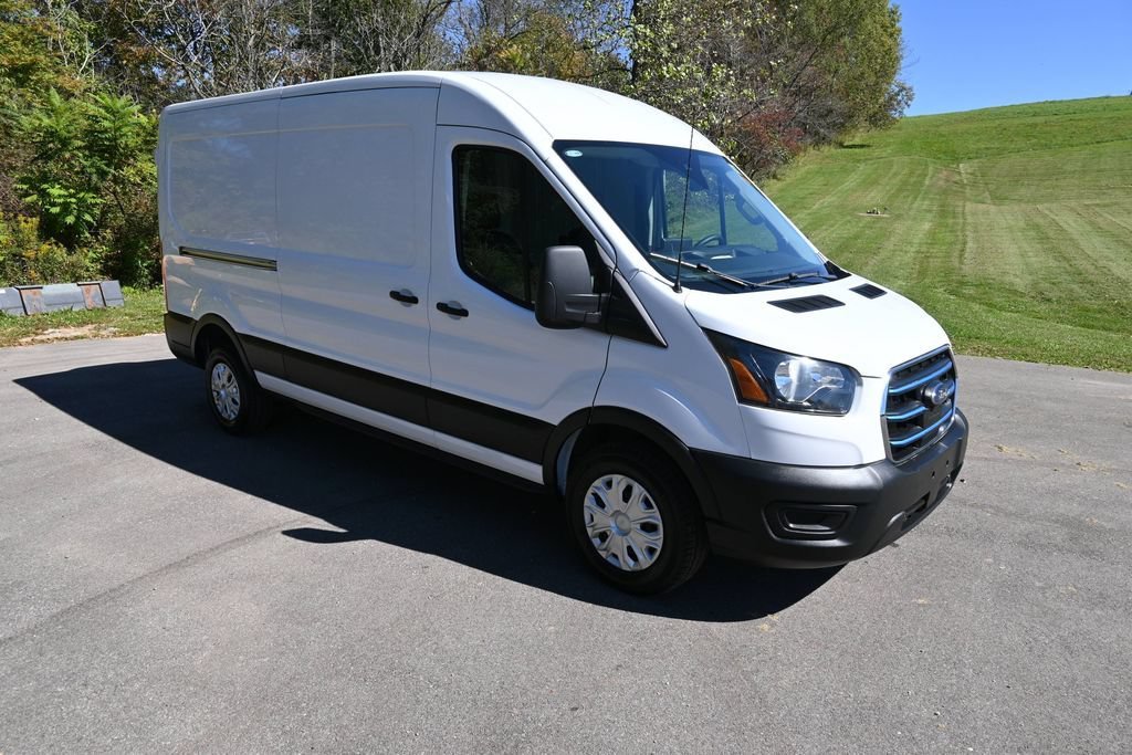 Used 2023 Ford E-Transit Cargo Van Base with VIN 1FTBW9CK6PKA58508 for sale in Minerva, OH