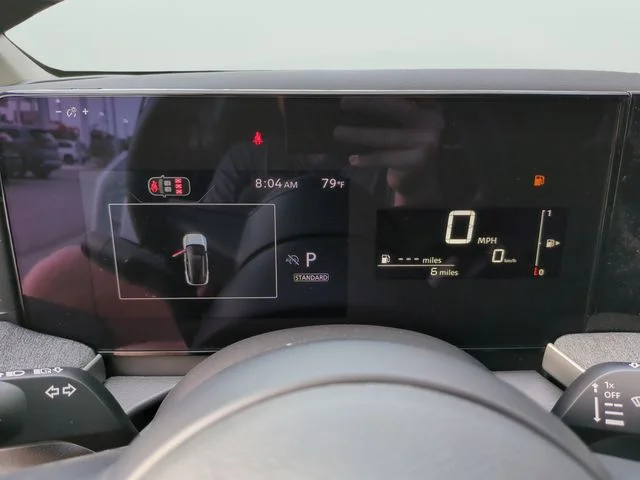 New 2026 Aspen White TriCoat / Super Black Two-tone Nissan SV image 28