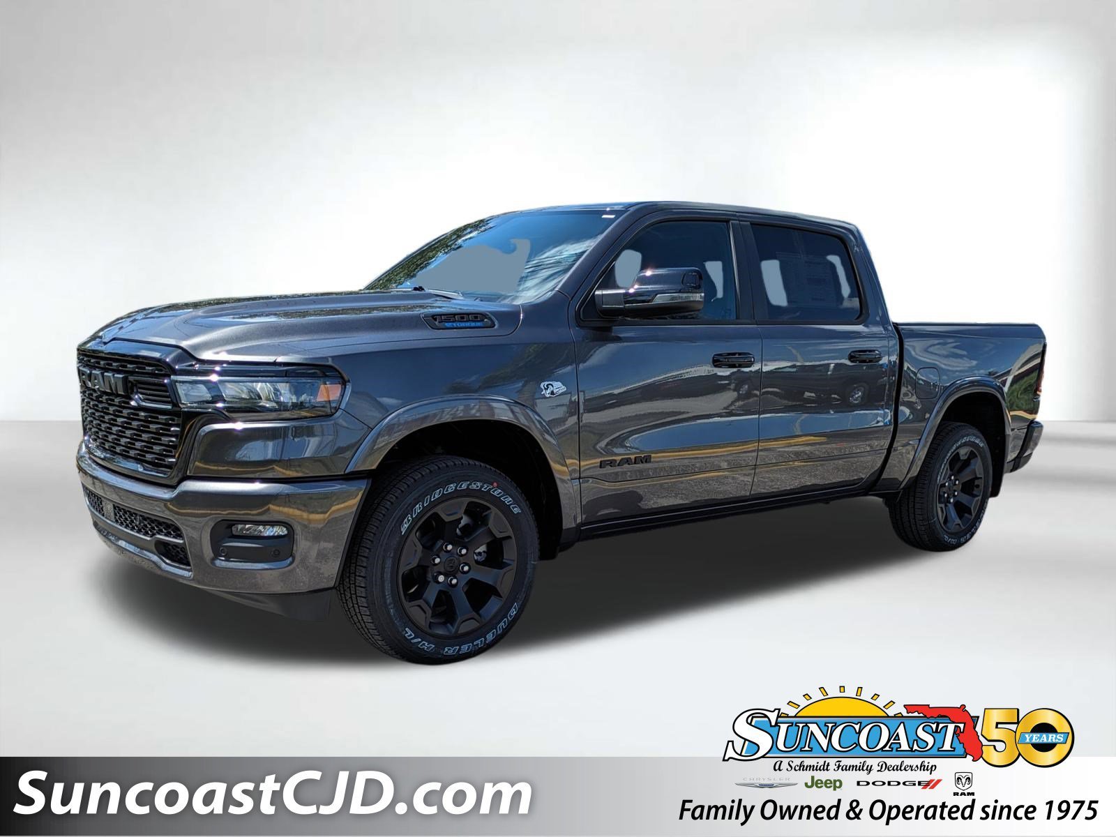 New 2026 Granite Crystal Metallic Clear-Coat Exterior Paint RAM Big Horn/Lone Star image 1