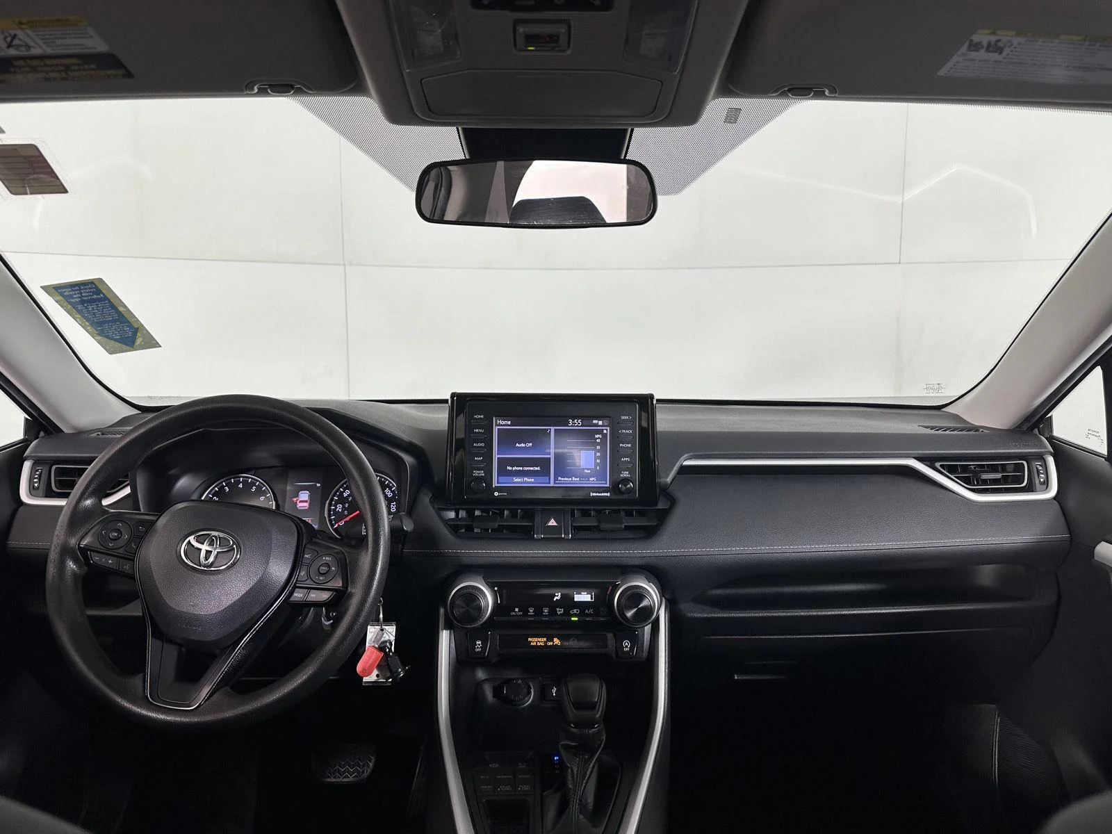 Used 2021 Midnight Black Metallic Toyota LE image 19