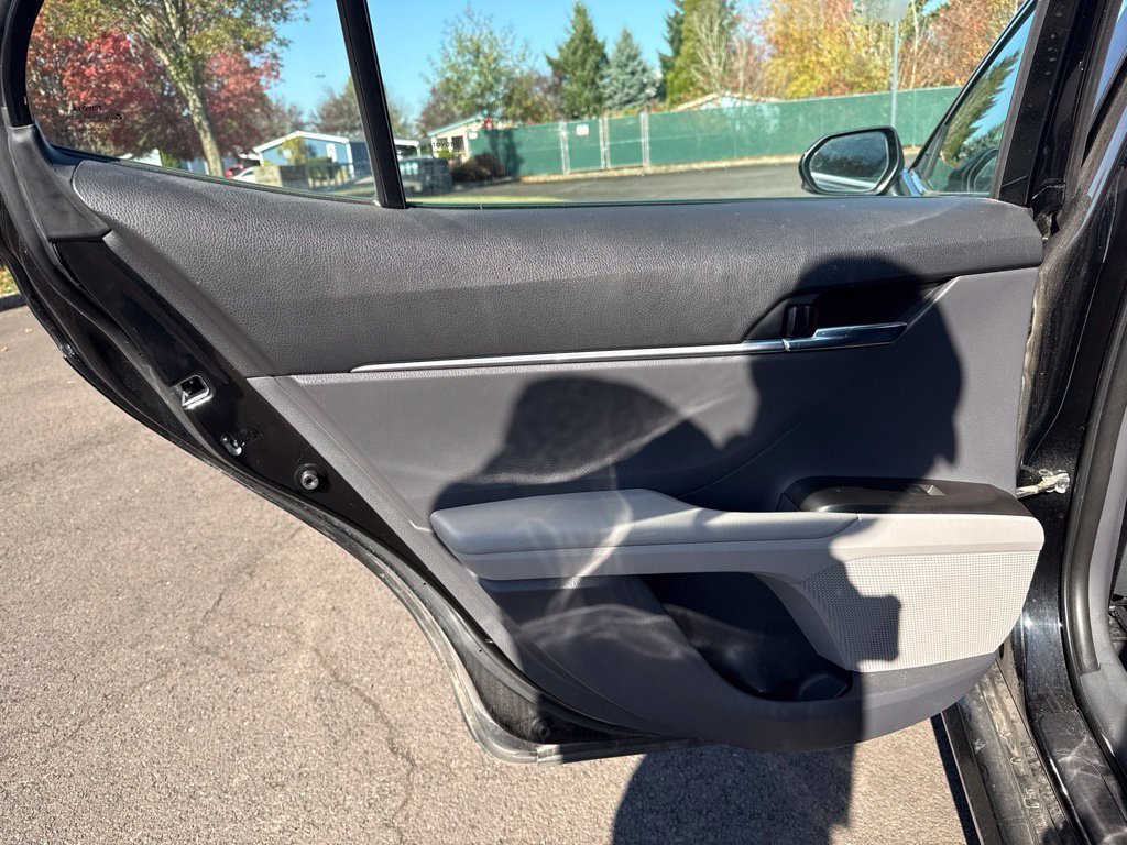Used 2021 Midnight Black Metallic Toyota LE image 18