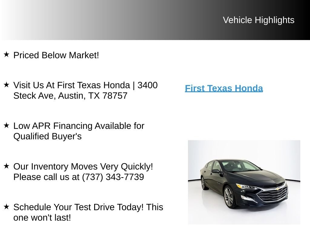 Used 2024 Mosaic Black Metallic Chevrolet LT image 9