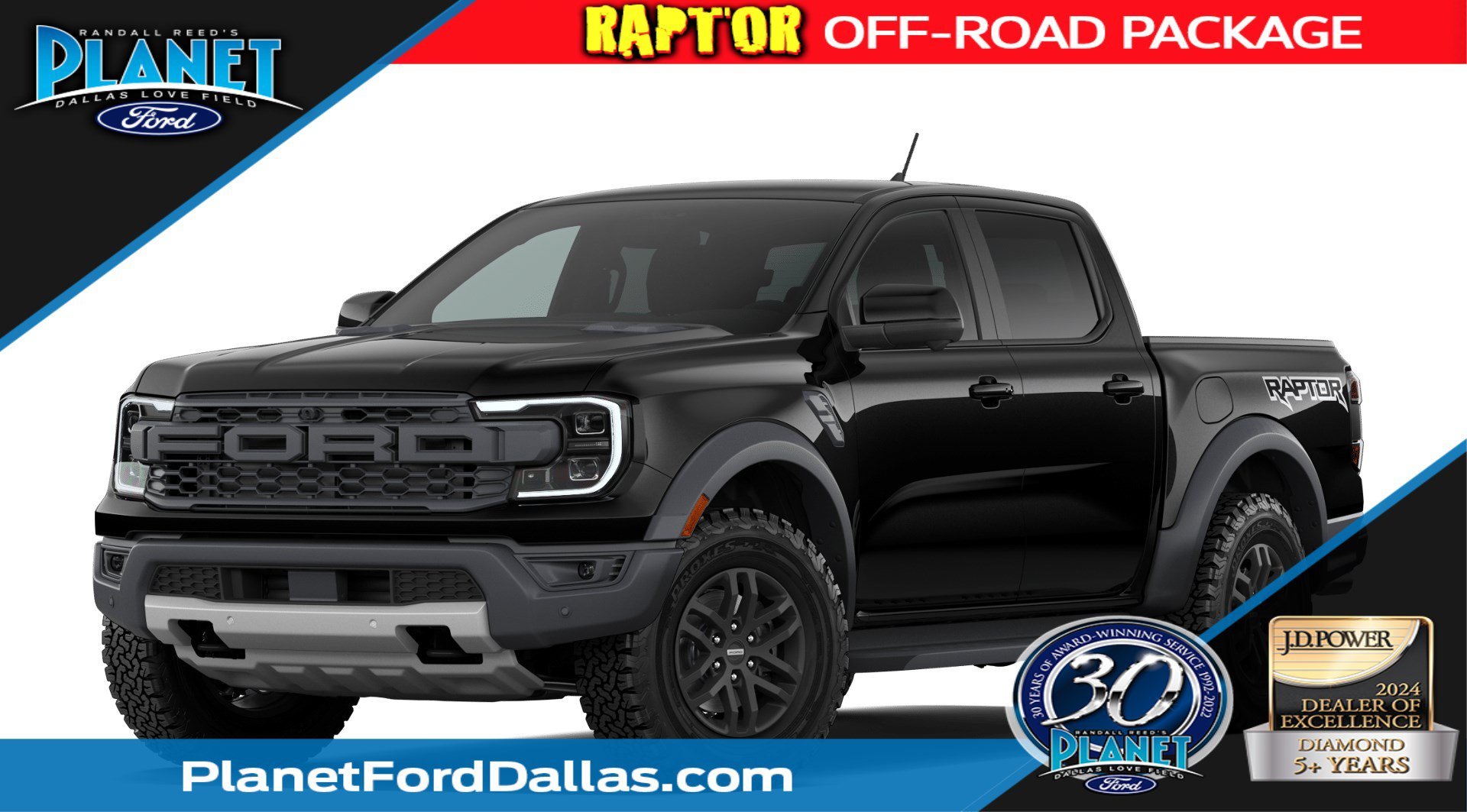 New 2026 Shadow Black Ford Raptor image 1