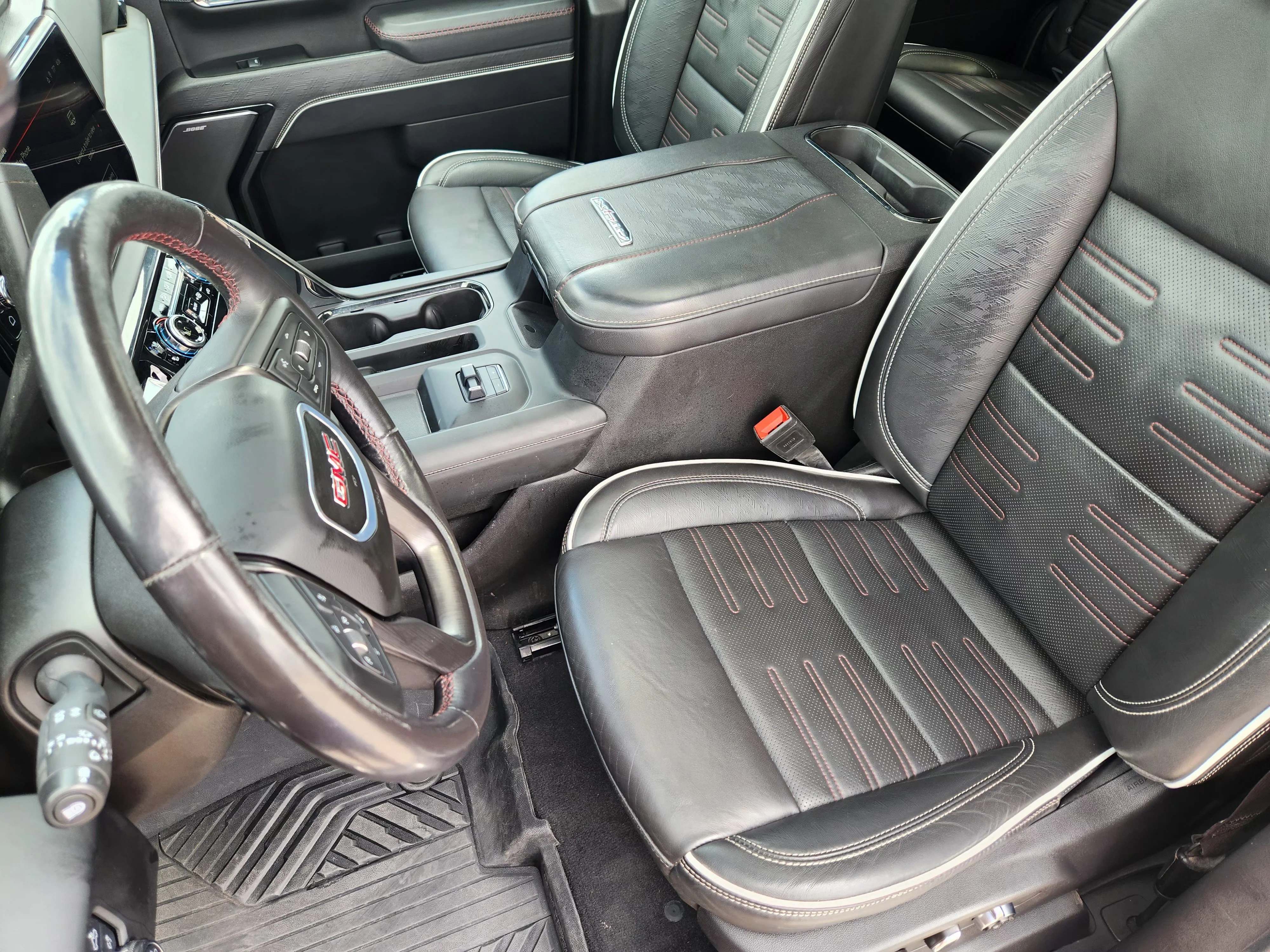 Used 2024 Thunderstorm Gray GMC AT4X AEV EDITION image 14