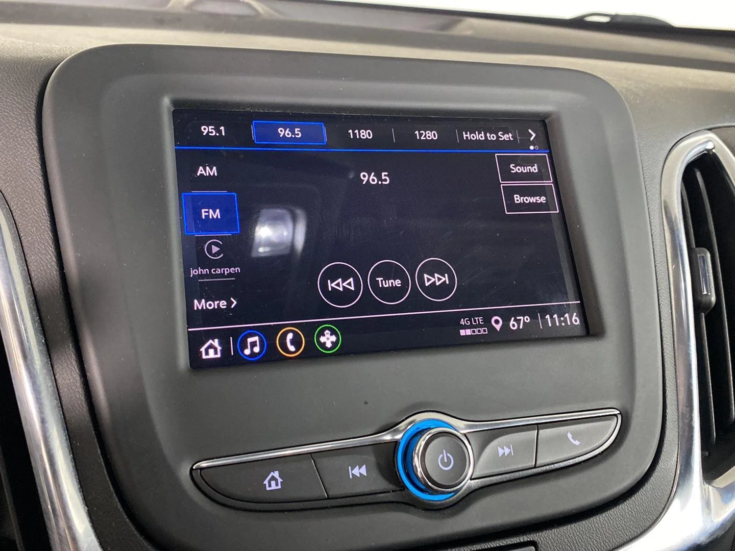 Used 2022 Mosaic Black Metallic Chevrolet LT image 3