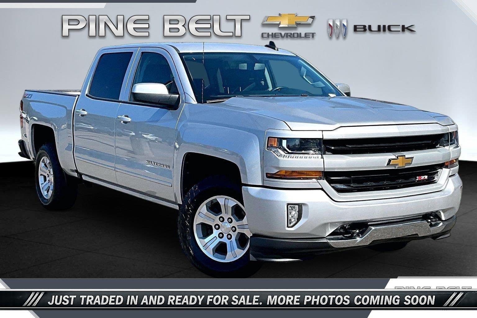Used 2018 SILVER ICE METALLIC Chevrolet LT image 1